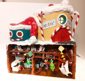 créations village de Noël L'atelier du père Noël