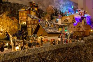 créations village de Noëlvue d'ensemble du village