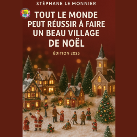 Le livre "Tout le monde peut réaliser un beau village de Noël" 100% remboursé